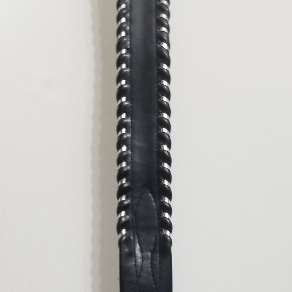 Gorgeous VGUC steel lace belt w patterned fabric - Picture 9 of 15